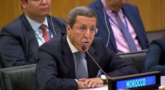السفير الممثل الدائم للمغرب لدى الأمم المتحدة عمر هلال