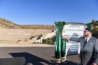 Sa Majesté le Roi a inauguré le barrage "Moulay Abderrahmane", Essaouira
