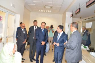 السيد ناصر بوريطة في زيارة للمصالح القنصلية لسفارة المملكة في نواكشوط. 