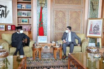 MFA Bourita holds talks with the AU Commissioner for Political Affairs, Peace and Security