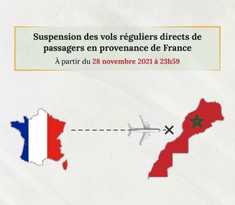 Covid-19: the suspension of direct flights from France postponed until Sunday, November 28