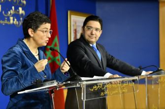 وزيرة خارجية إسبانيا: من حق المغرب ترسيم حدوده البحرية.. لكن باحترام مجالنا خلال ندوة صحفية مع بوريطة 