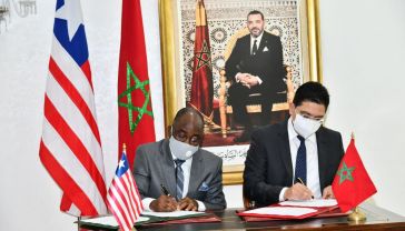 المغرب-ليبيريا. توقيع ثلاث اتفاقيات تعاون تغطي عدة مجالات 